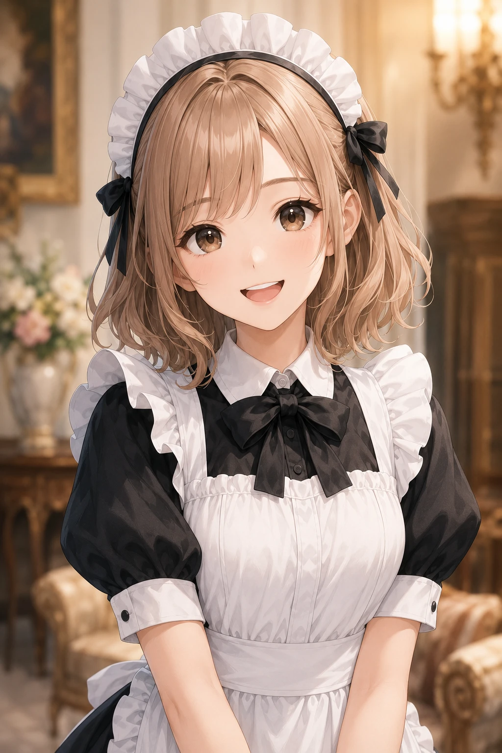 電脳フレンズのチャット画面のあおい
